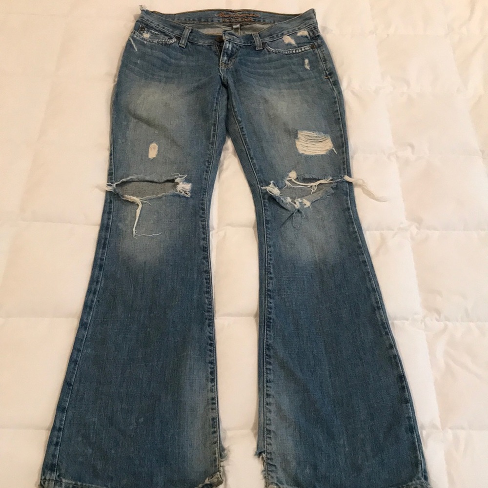 A&F Madison low rise jeans